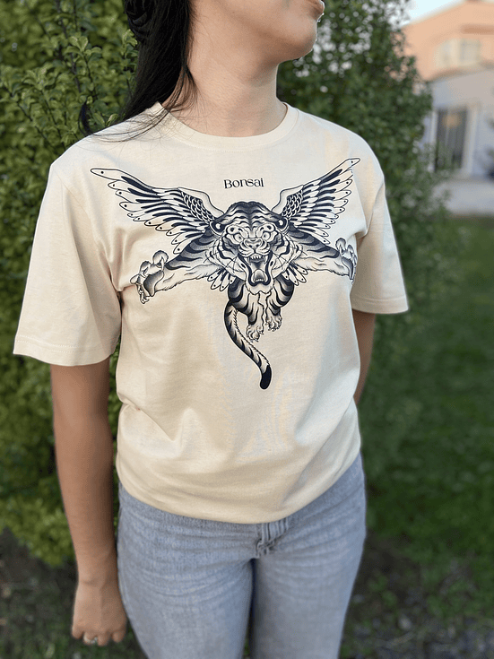 Polera FLYING TIGER Beige 2