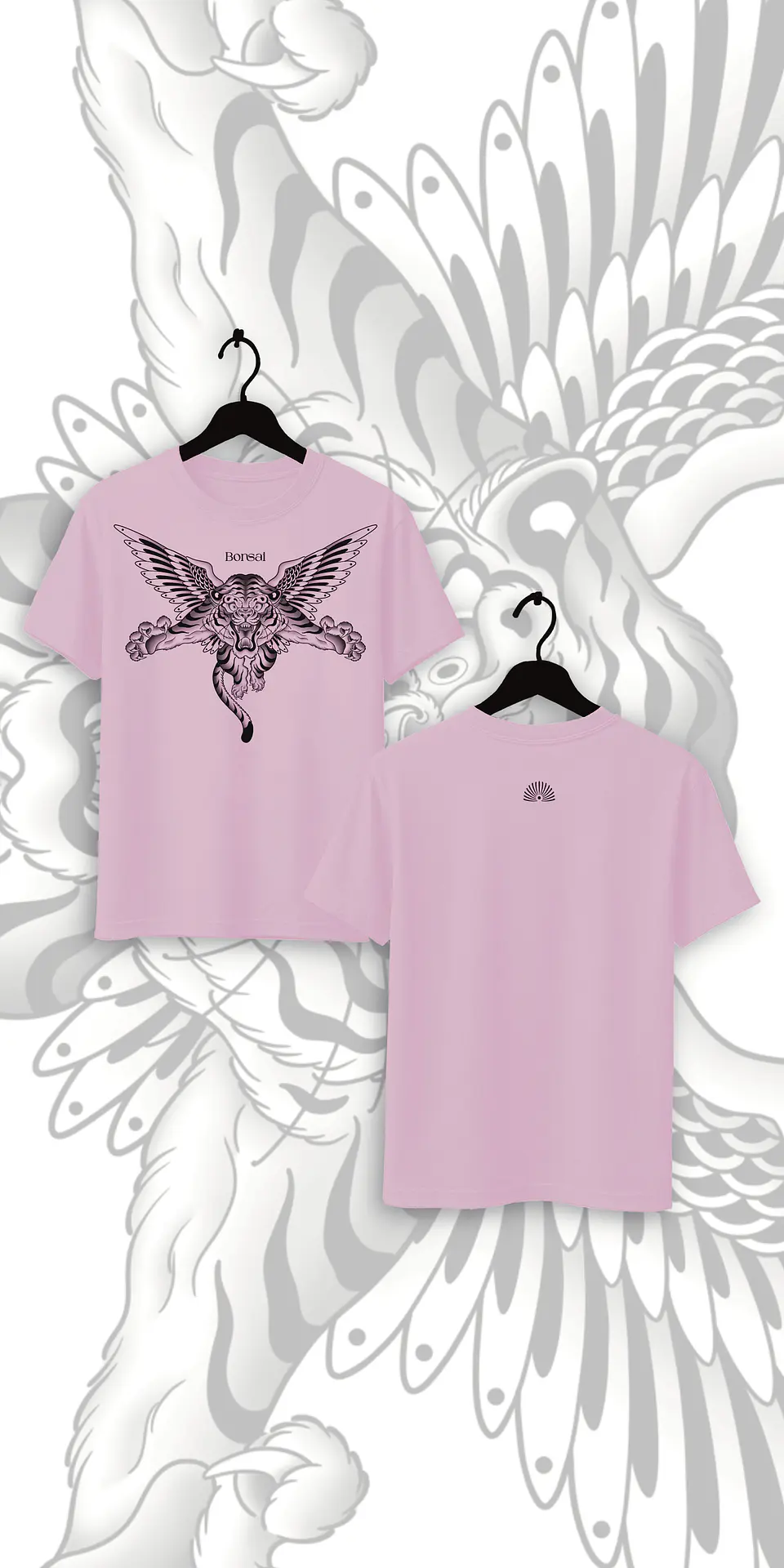Polera FLYING TIGER Pink  6