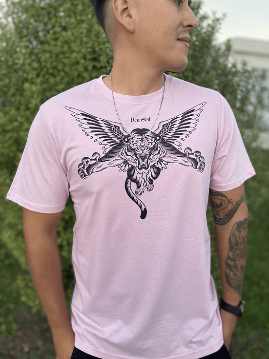 Polera FLYING TIGER Pink  4
