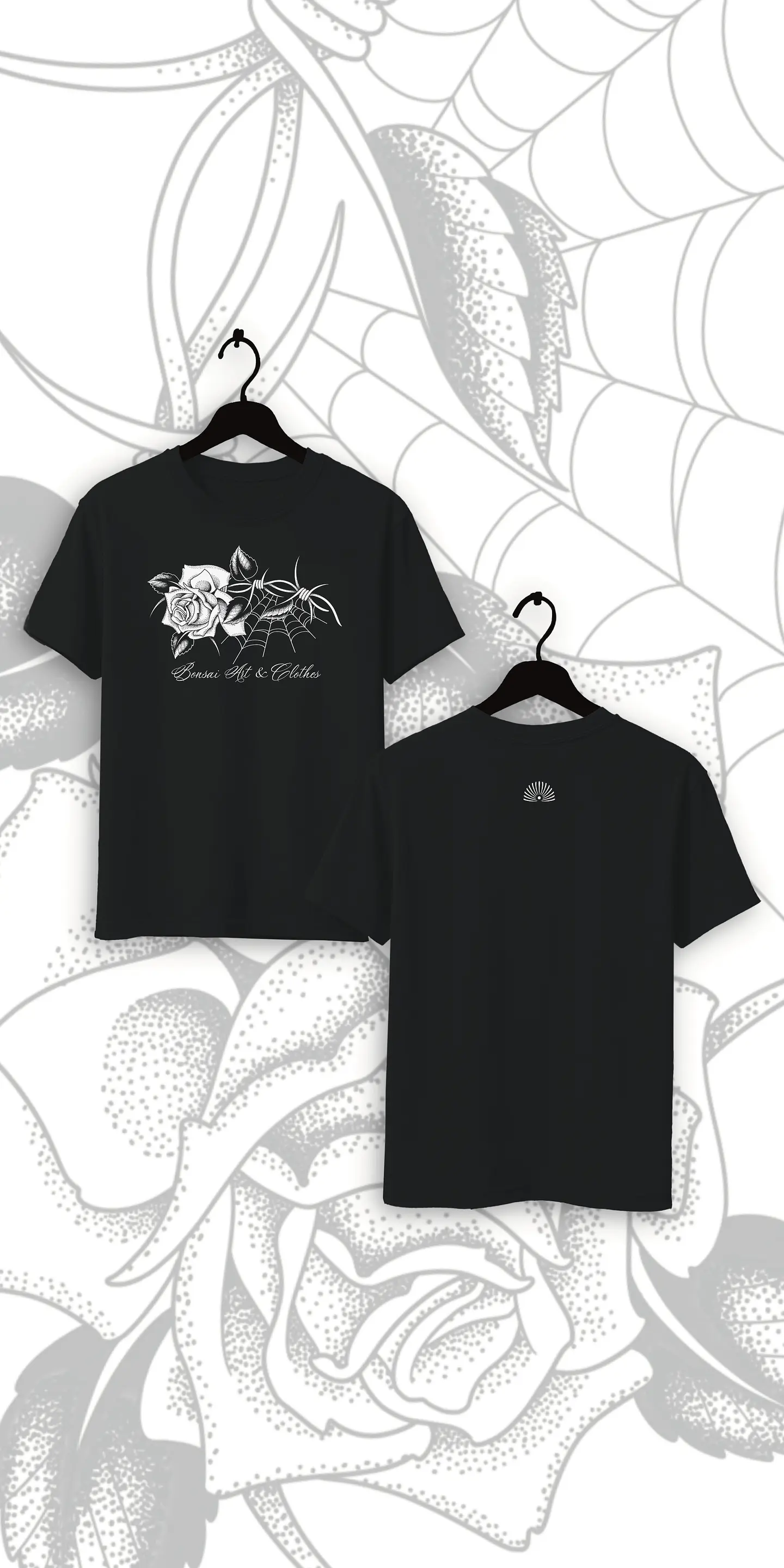 Polera ROSA CON PÚAS Black 6