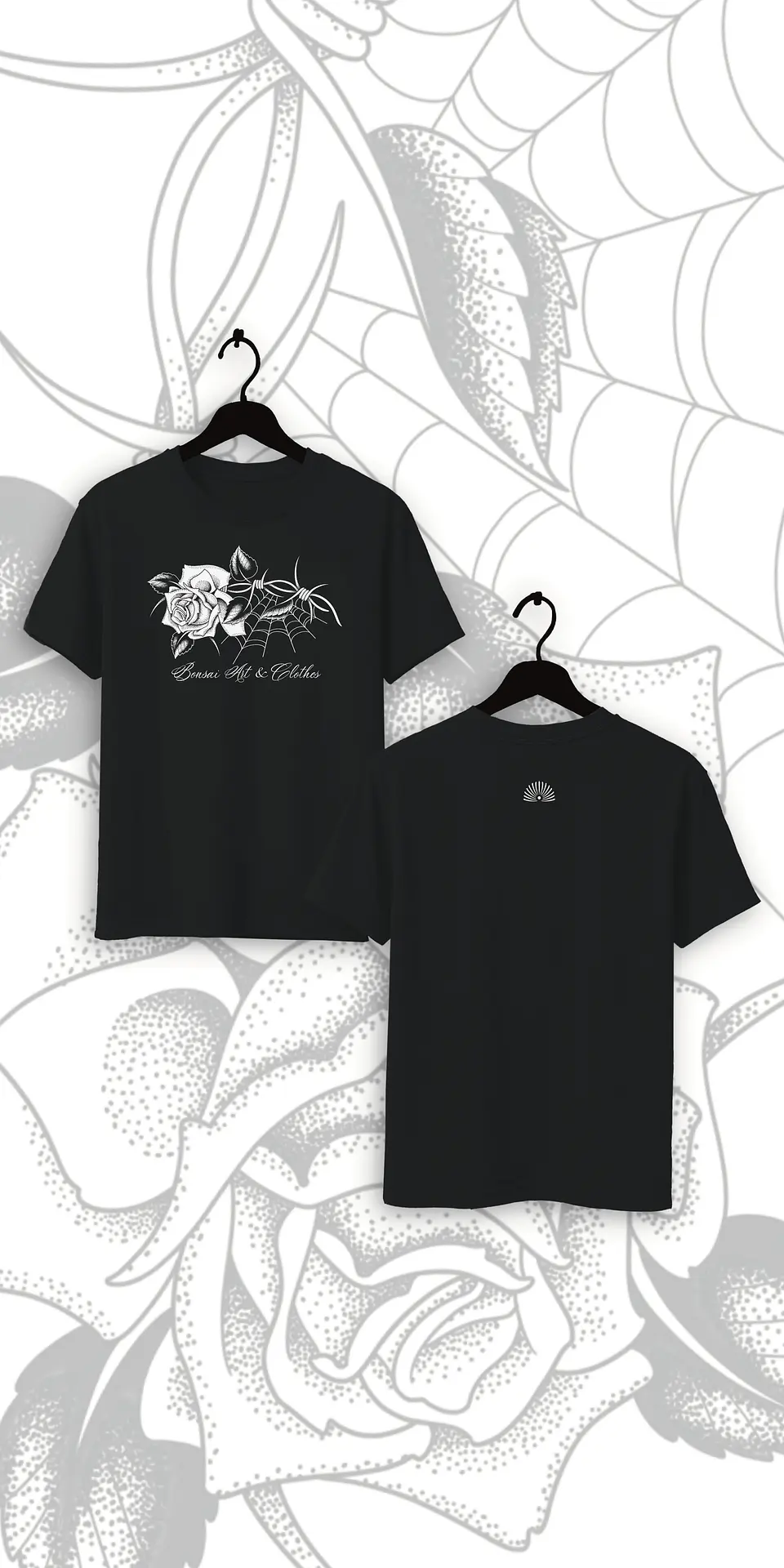Polera ROSA CON PÚAS Black 6