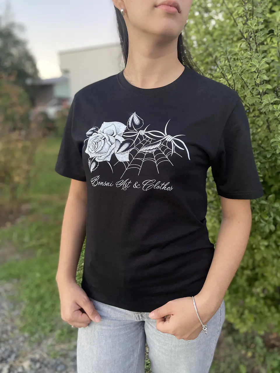 Polera ROSA CON PÚAS Black 5