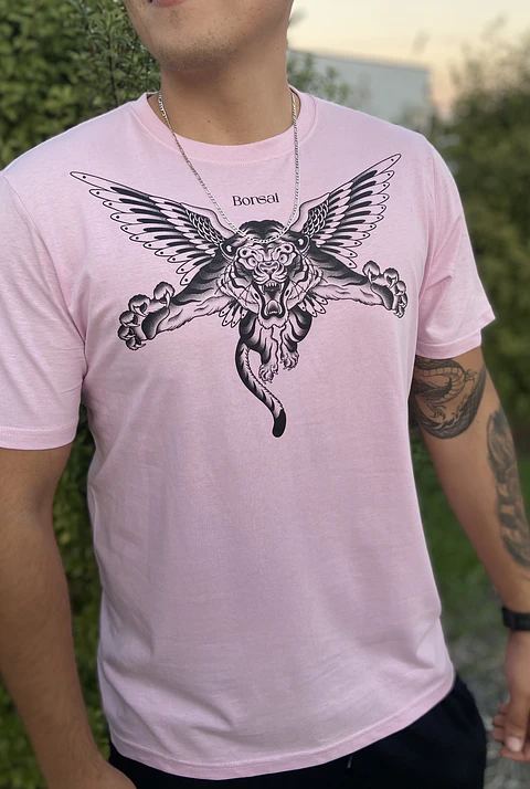 Polera FLYING TIGER Pink 