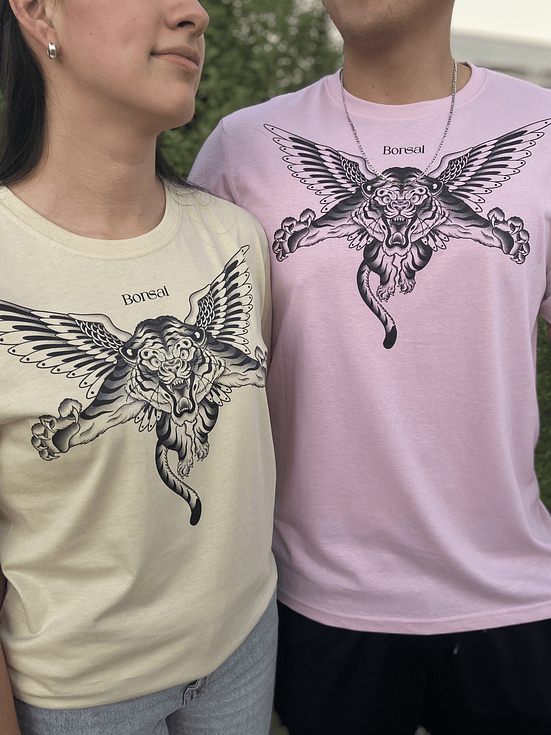 Polera FLYING TIGER Pink  5