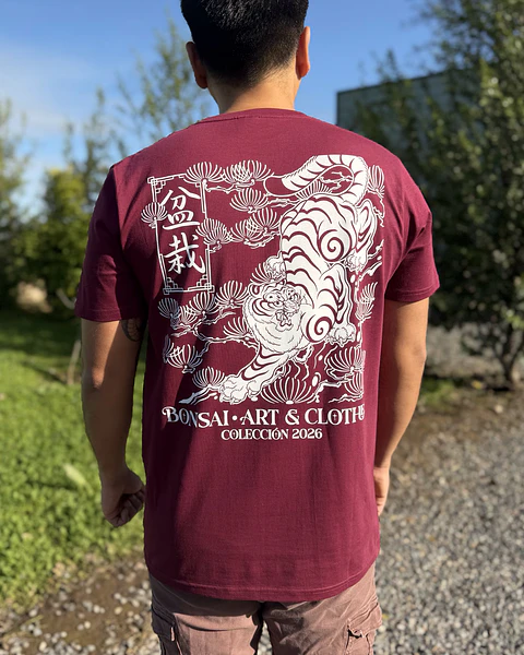 Polera COLECCIÓN 2026 Burdeo
