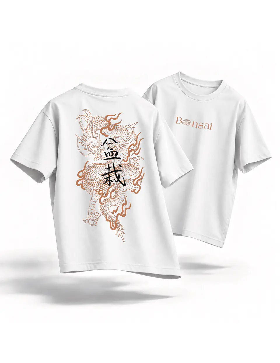 Polera WHITE DRAGON 1