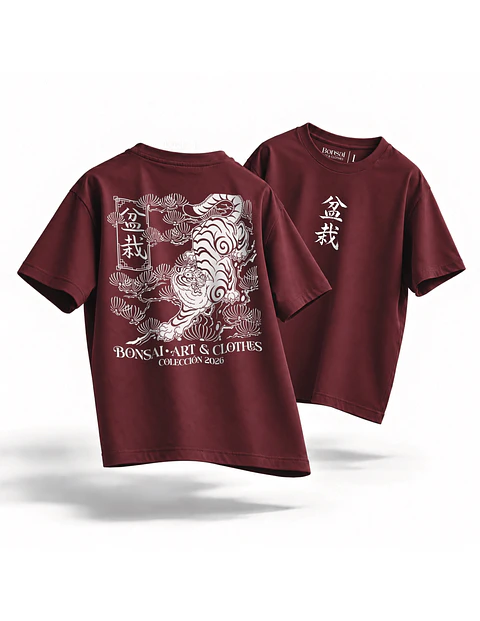 Polera COLECCIÓN 2026 Burdeo