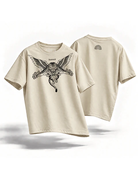 Polera FLYING TIGER Beige