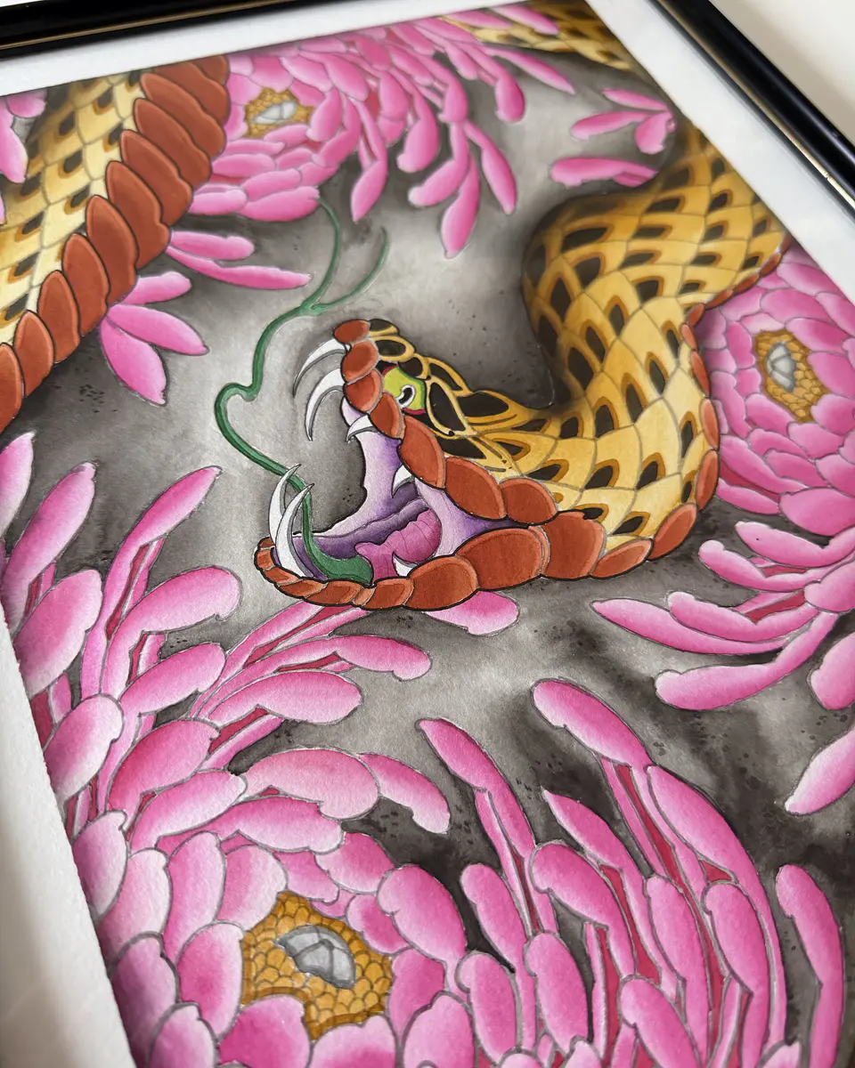Snake | Pintura Original 4