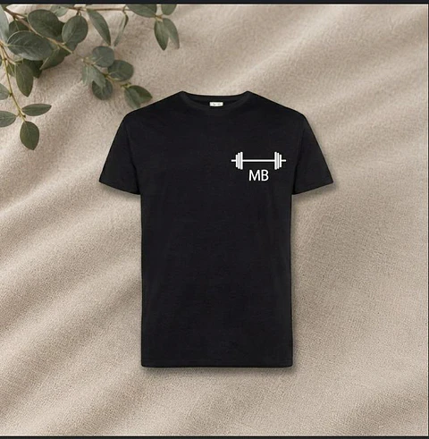 T-shirt desporto homem manga curta
