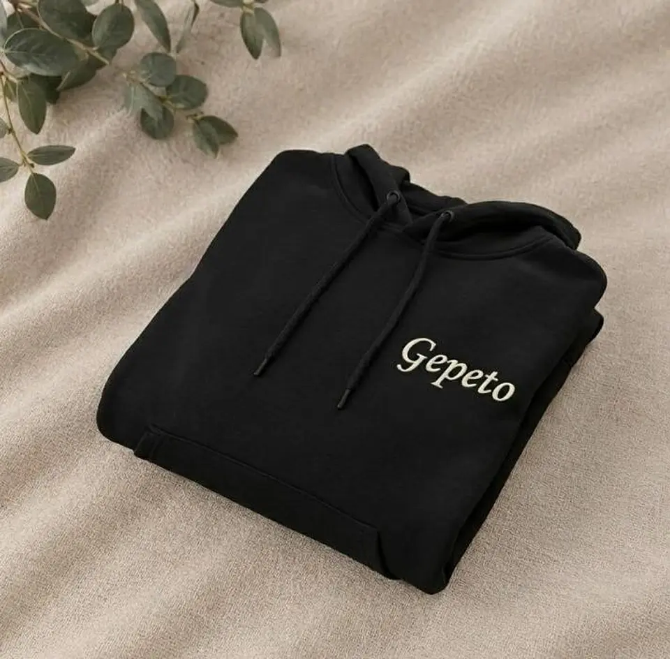 Sweatshirt com capuz homem e mulher 1