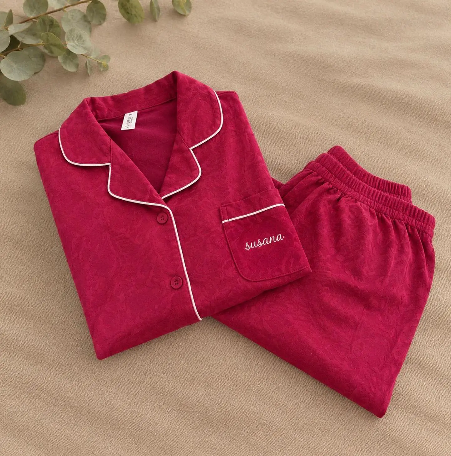 Pijama mulher com bolso sem carda 3