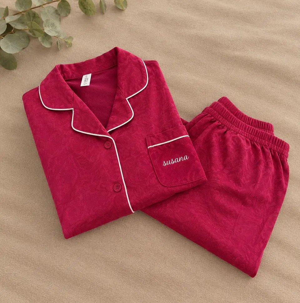 Pijama mulher com bolso sem carda 3