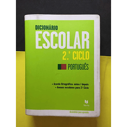 Dicionário Escolar Português. 2° Ciclo