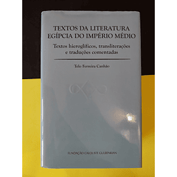 Telo Ferreira Canhão - Textos da literatura egípcia do império médio