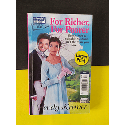 Wendy Kremer - For Richer, For Poorer
