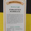 Roberta Leigh - Forgotten Marriage