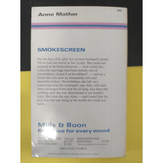 Anne Mather - Smokescreen