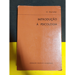 H. Kendler - Introdução à Psicologia Volume II