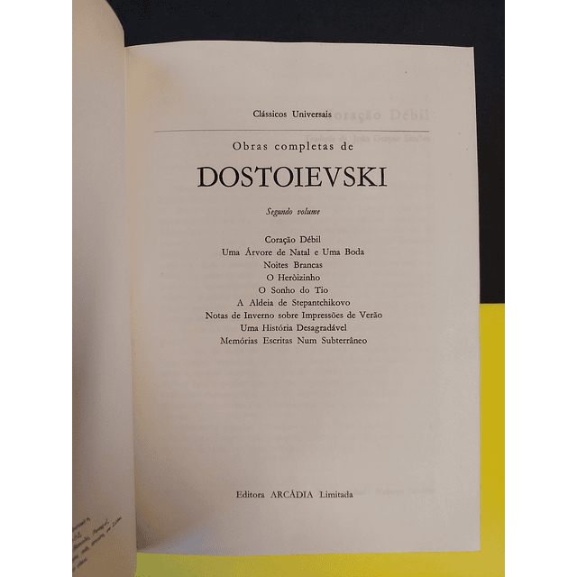 Obras Completas de Dostoievski - Vol II