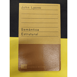 John Lyons - Semântica Estrutural