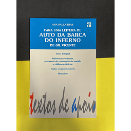 Ana Paula Dias - Para Uma leitura de Auto da Barca do Inferno de Gil Vicente