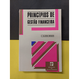 H. Caldeira Menezes - Princípios de Gestão Financeira 