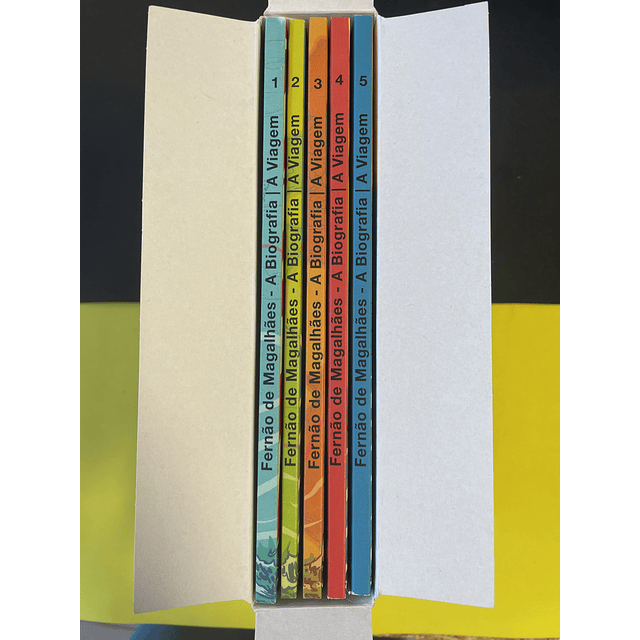 Stefan Zweig - Fernão de Magalhães, 5 Volumes 