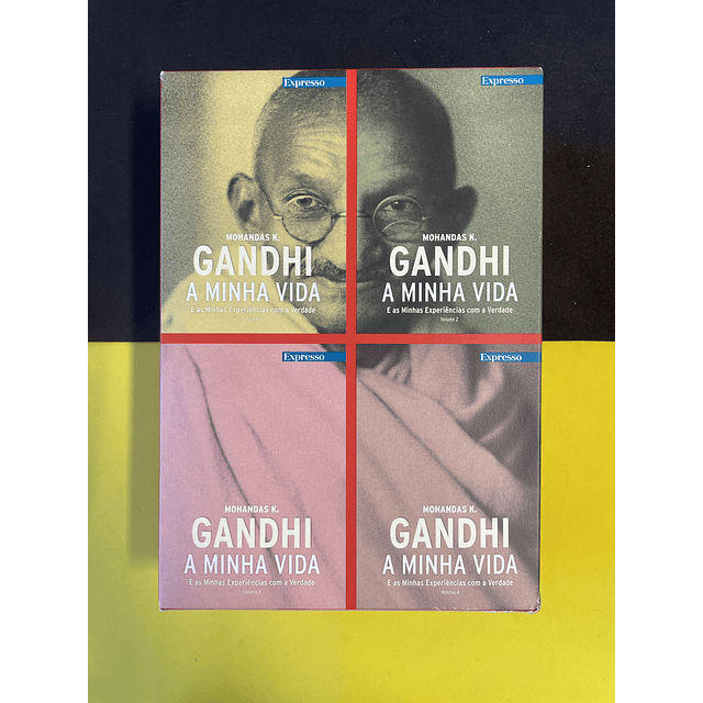 Mohandas K. - Gandhi a Minha Vida, 5 Volumes 