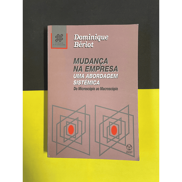 Dominique Bériot - Mudança na Empresa: Uma Abordagem Sistemática