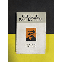 Basílio Teles - Memórias Políticas 