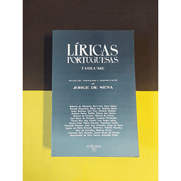 Jorge de Sena - Líricas portuguesas, I volume 