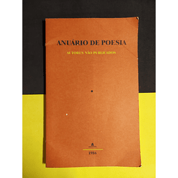 Anuário de Poesia - Autores não publicados 