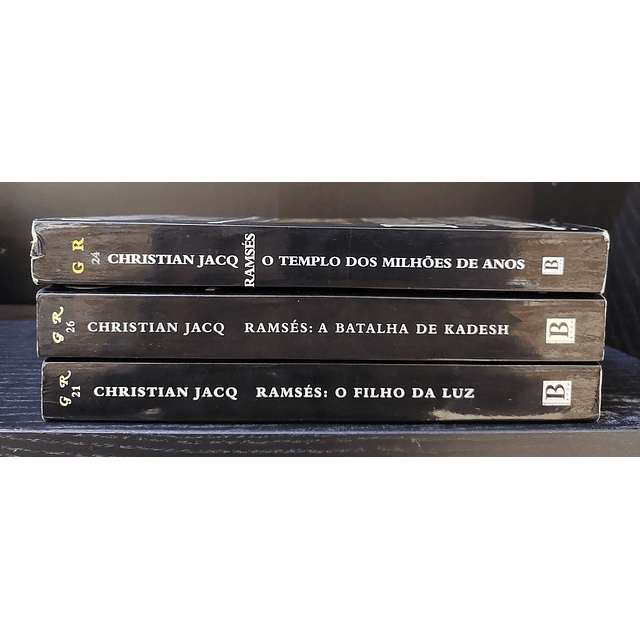 Christian Jacq - Ramsés, 3 volumes