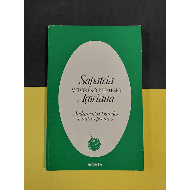 Vitorino Nemésio - Sapateia Açoriana, 1ª edição