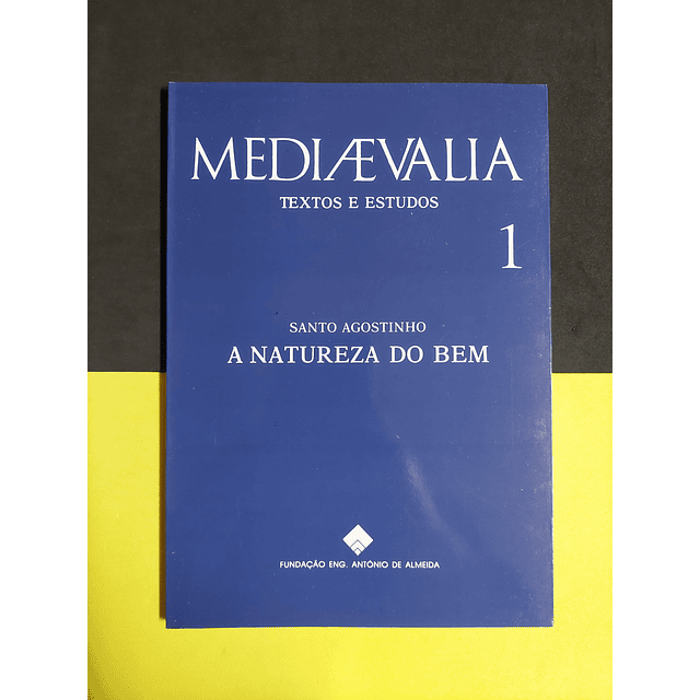 Mediavalia - Textos e estudos 1: A natureza do bem