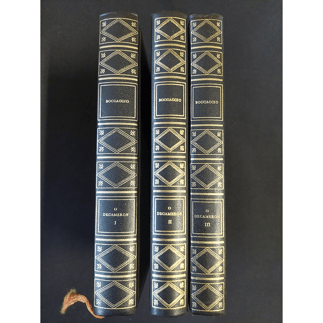 Boccaccio - O decameron, 3 volumes 
