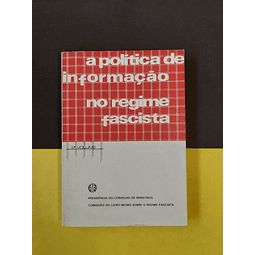 A política de informação no regime fascista, volume 2 