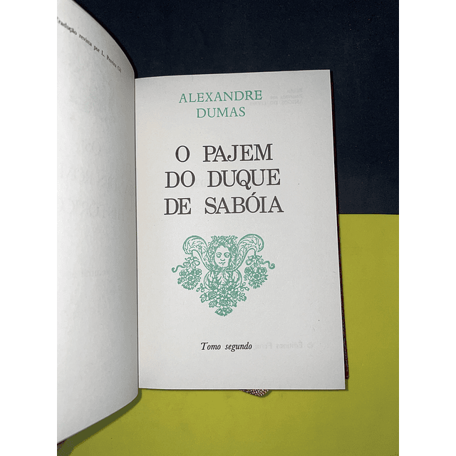 A. Dumas - Os grandes romances históricos 28/29: O pagem do Duque de Sabóia 