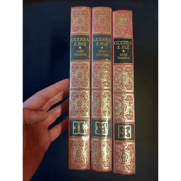 Leão Tolstoi - Guerra e Paz, 3 Volumes