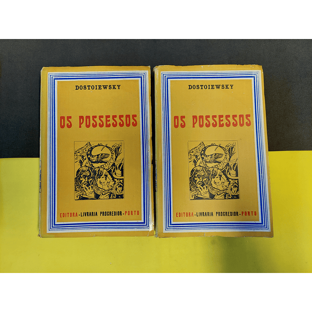 Dostoiewsky - Os possessos, 2 volumes 