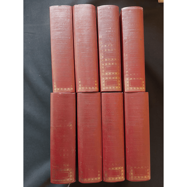 Obras de Alexandre Dumas, 8 volumes 