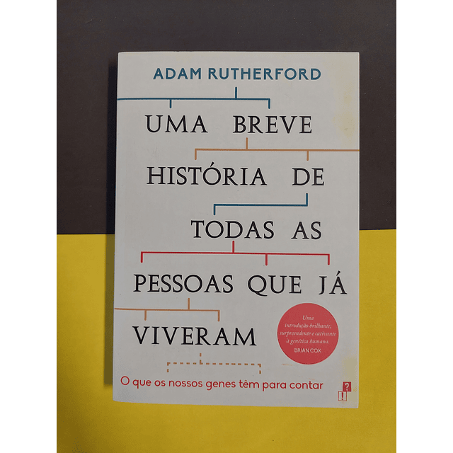 Adam Rutherford - Uma breve história de todas as pessoa que já viveram 