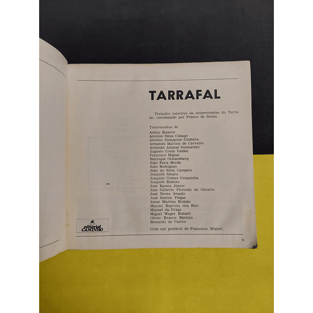 Tarrafal - Testemunhos 