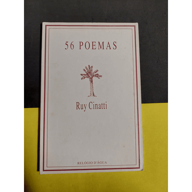 Ruy Cinatti - 56 poemas 