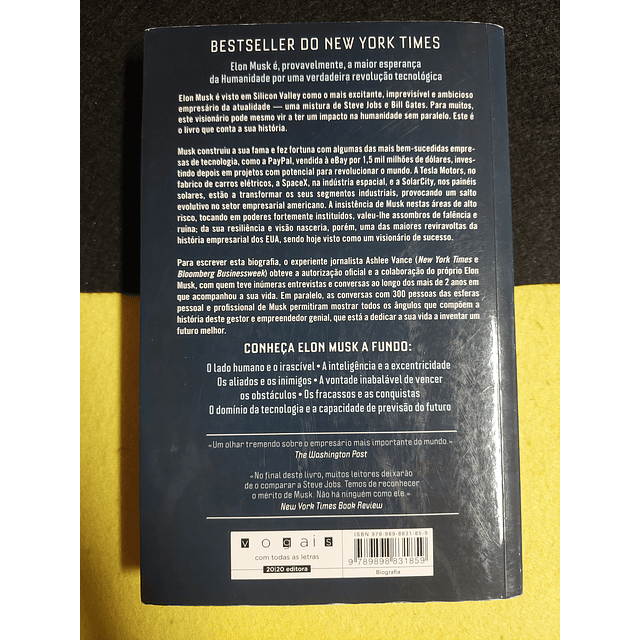 Ashlee Vance - Elon Musk: Biografia oficial