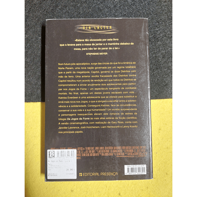 Suzanne Collins - The hunter games: Os jogos da fome. Livro 1