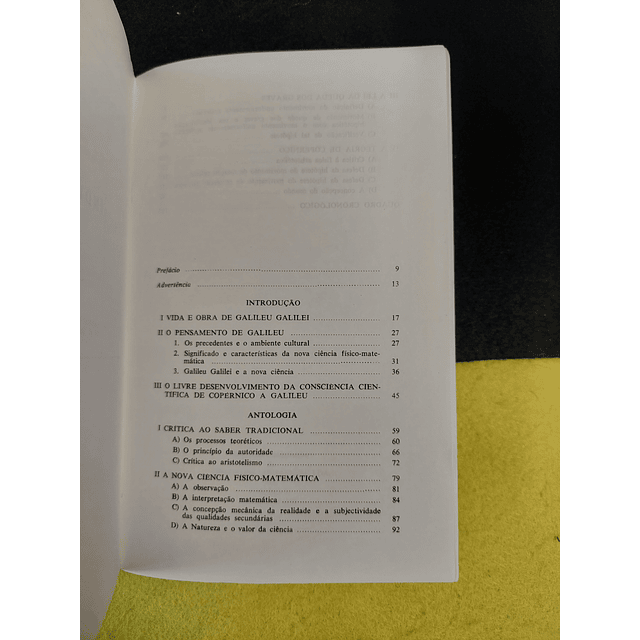 Antonio Banfi - Galileu