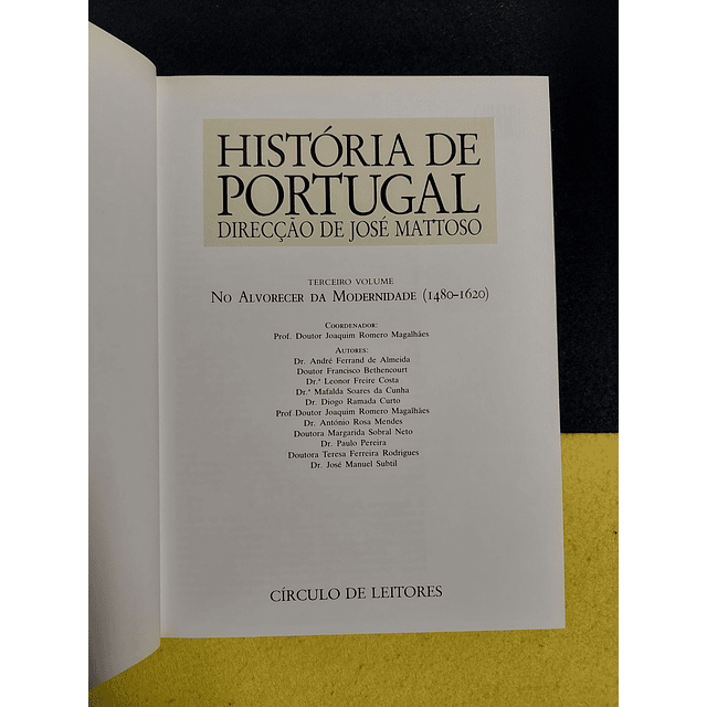 José Mattoso - História de Portugal. volume 3