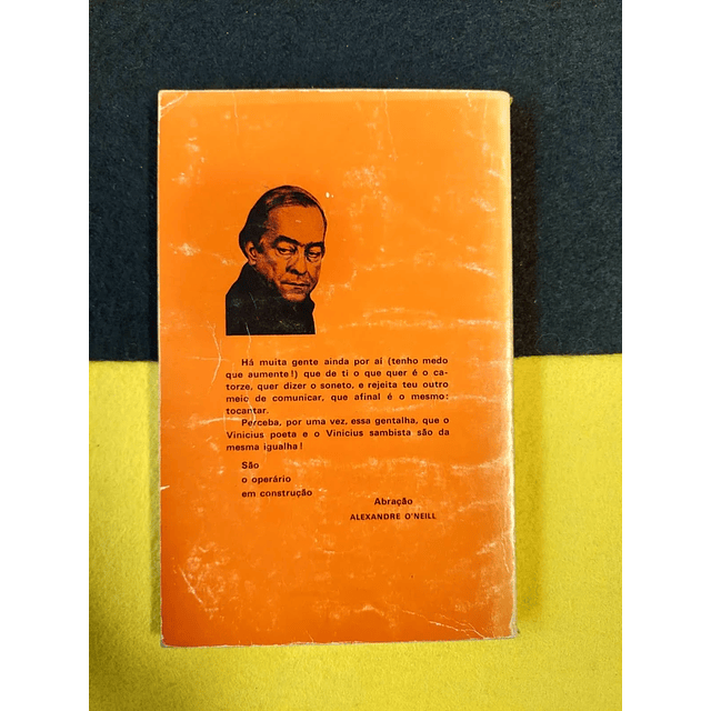 Vinicius de Moraes - O operário em construção e outros poemas  